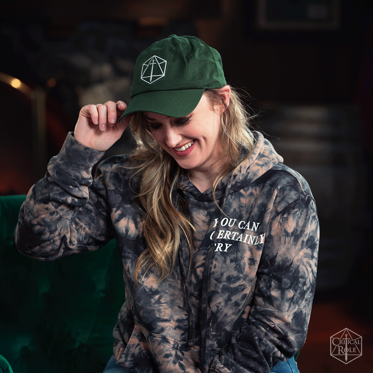 Stylish 'You Can Certainly Try' Hooded Pullover