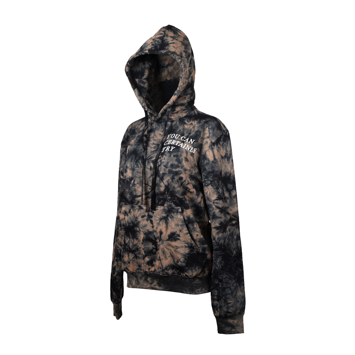 Stylish 'You Can Certainly Try' Hooded Pullover