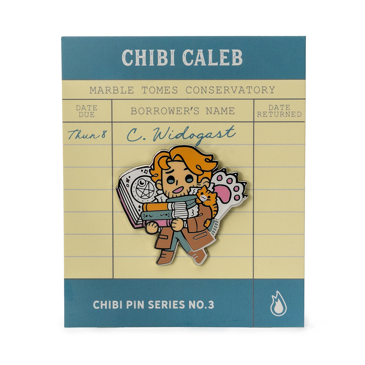 Caleb Widogast Chibi Pin - Critical Role Collectible
