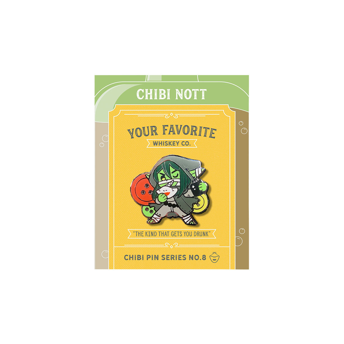 Nott the Brave Chibi Pin - Critical Role Collectible