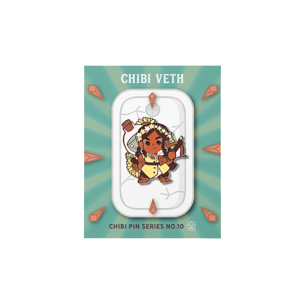 Veth Brenatto Chibi Pin - Critical Role Collectible