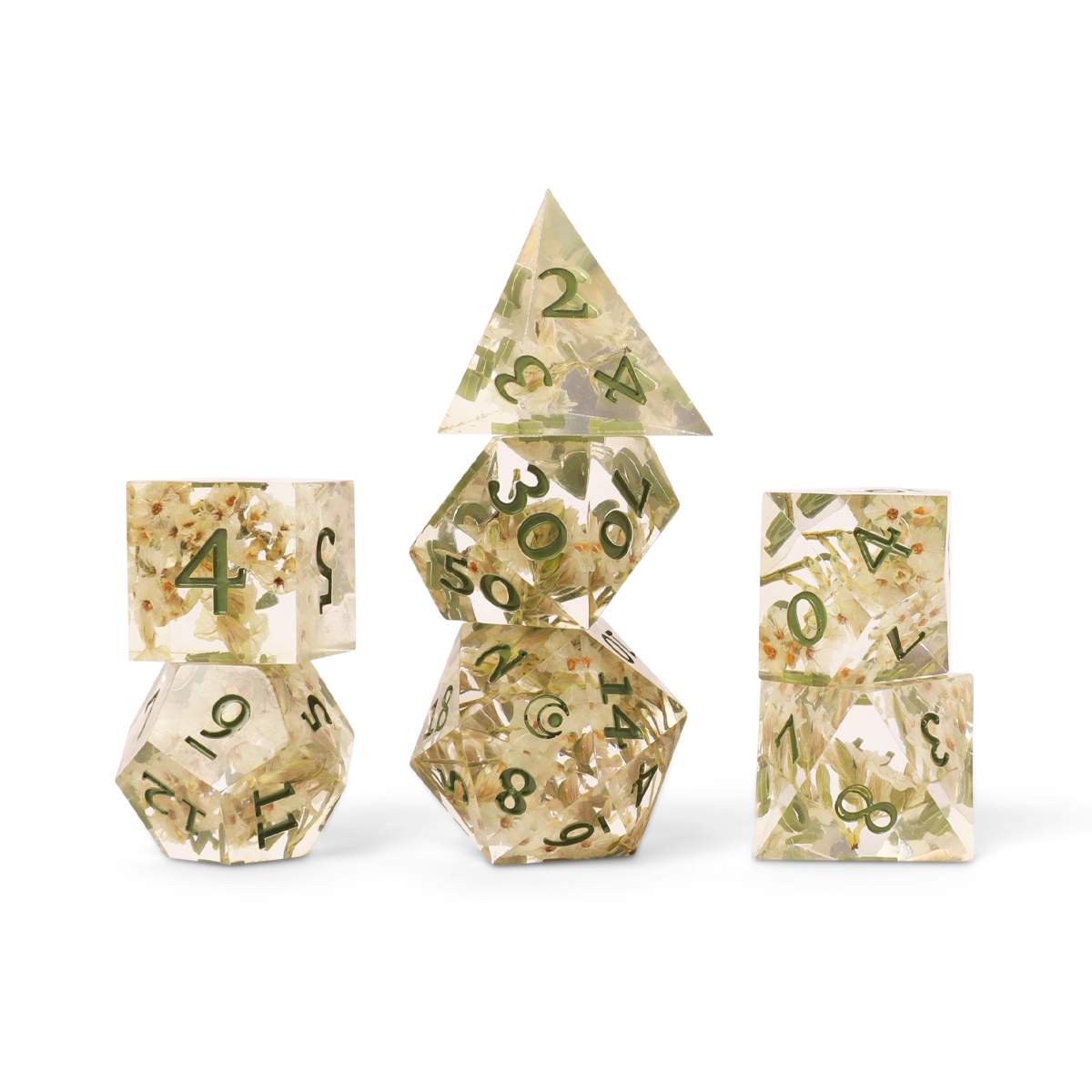 Orym of the Air Ashari Dice Set for D&D