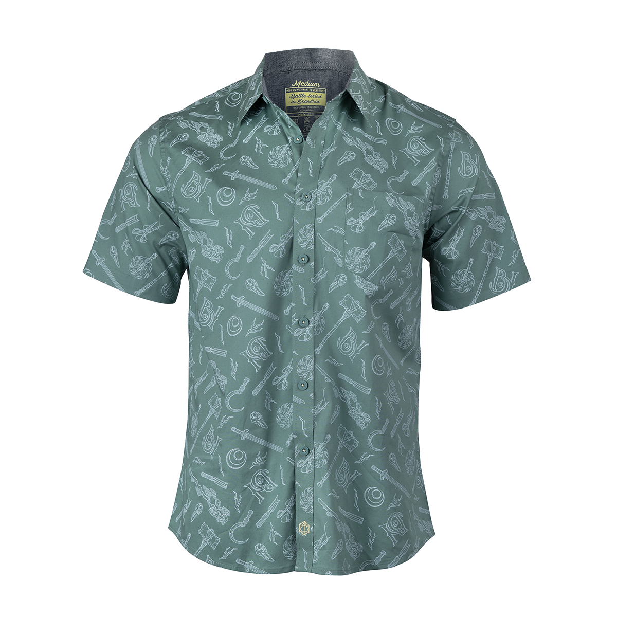 Bells Hells Short Sleeve Button-Up Shirt