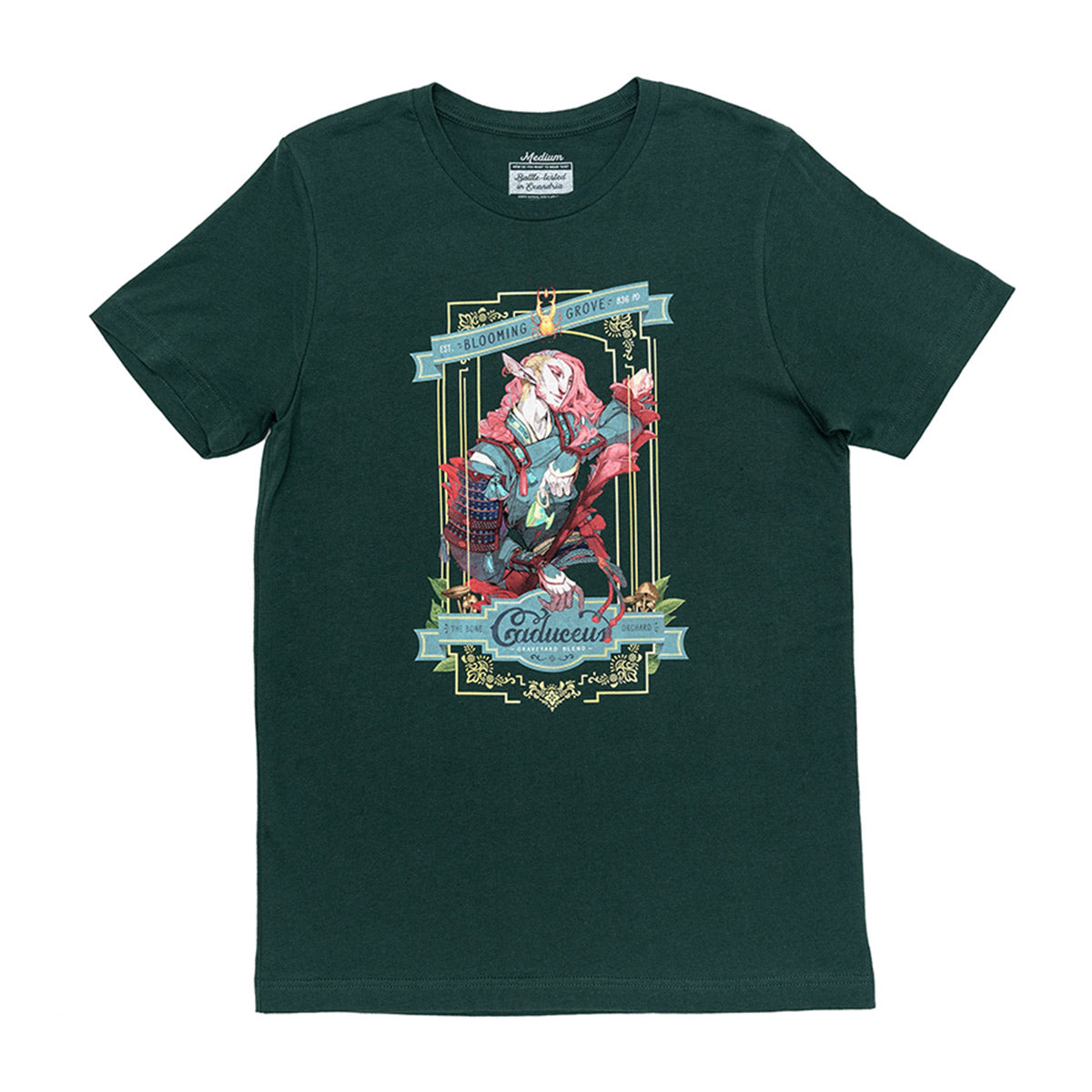 Caduceus Clay Graphic Tee - Stylish Fan Apparel