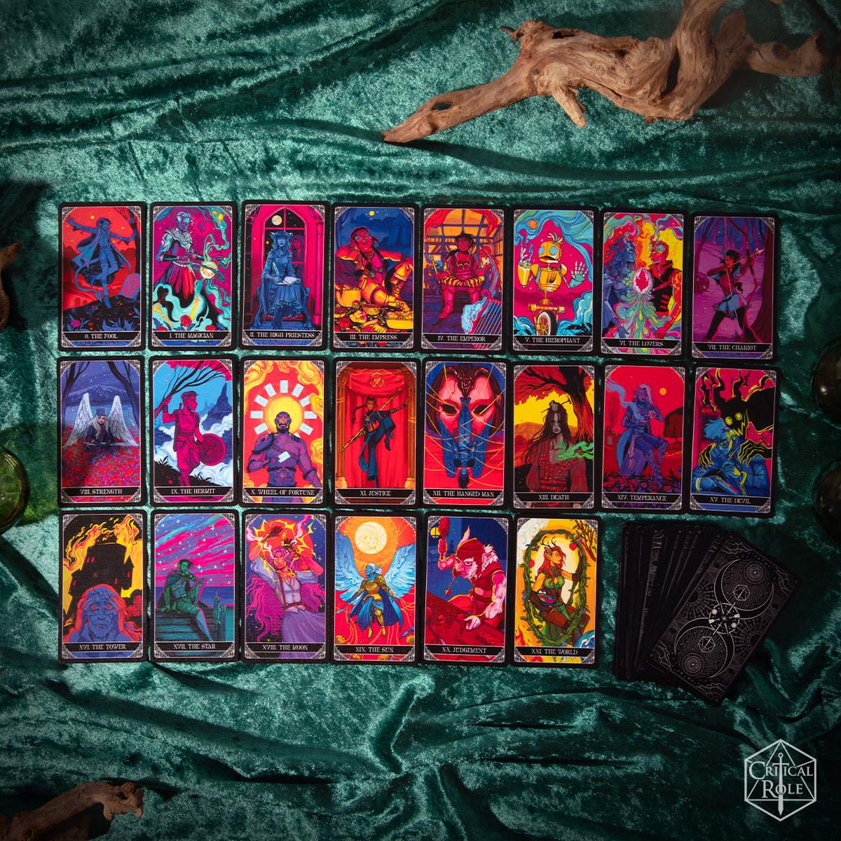 Critical Role 10th Anniversary Tarot Deck