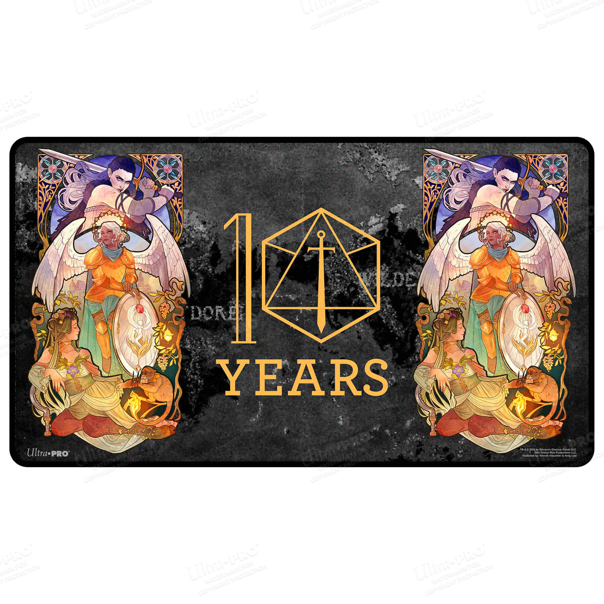 Ashley Johnson Critical Role 10th Anniversary Playmat