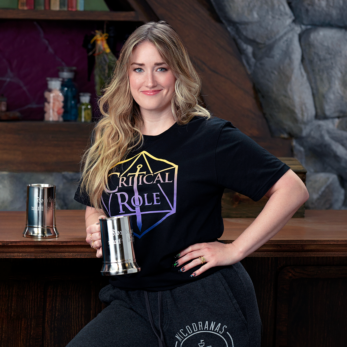 Critical Role Gradient Logo Tee for Fans