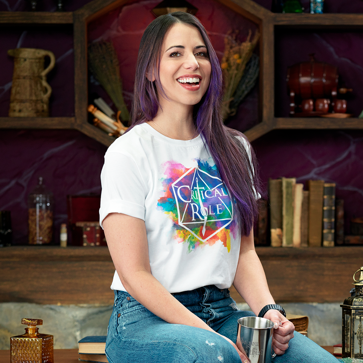 Critical Role Watercolor Logo Tee