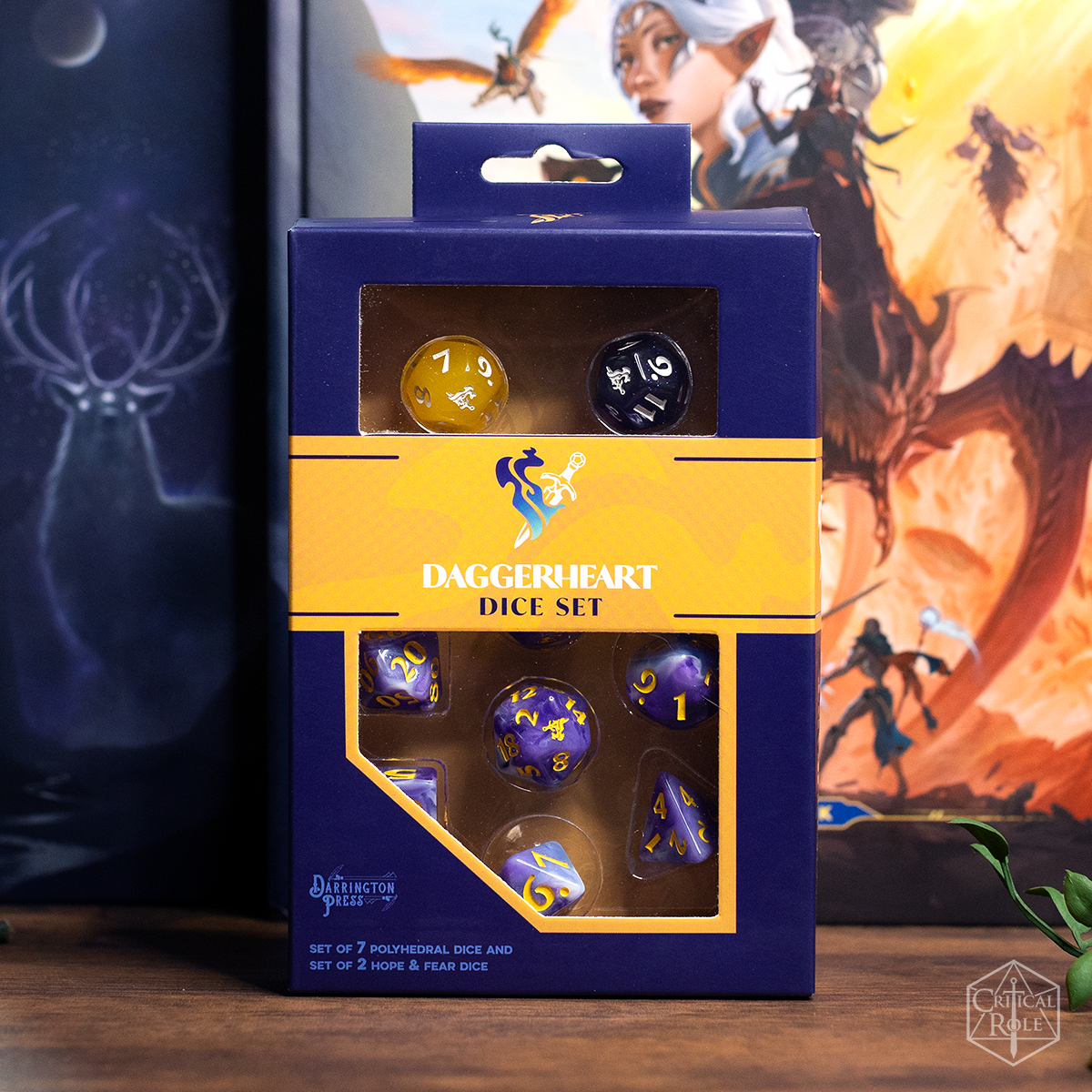 Daggerheart RPG Dice Set for Tabletop Gaming