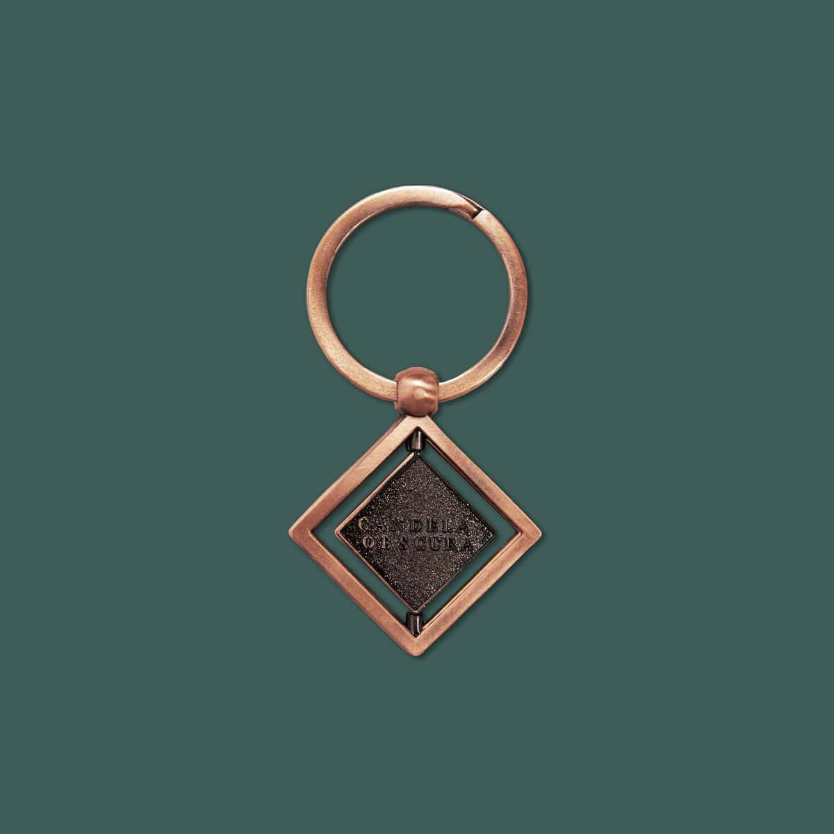 Candela Obscura Spinning Keychain – Unique Novelty Gift