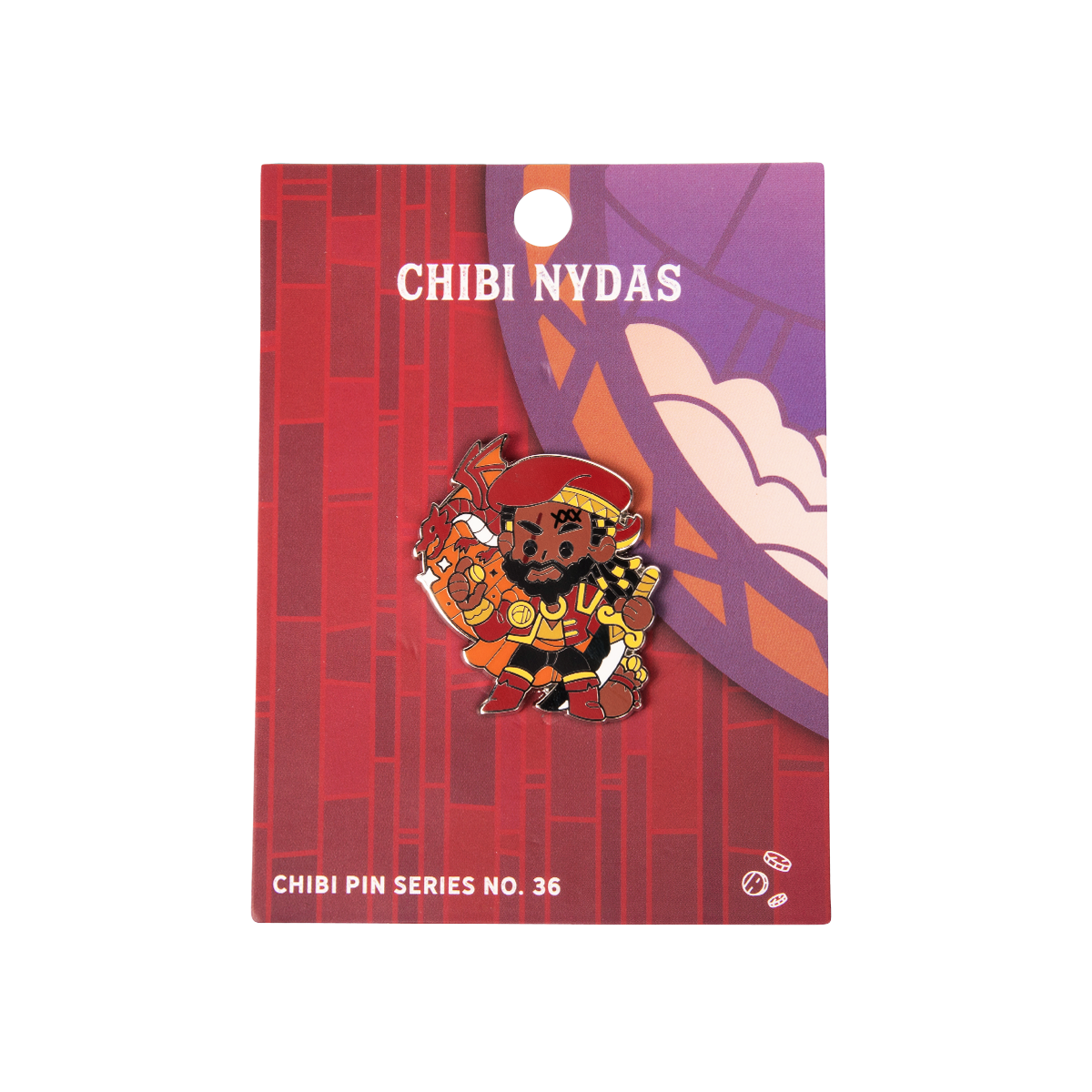 Critical Role Nydas Okiro Chibi Collectible Pin