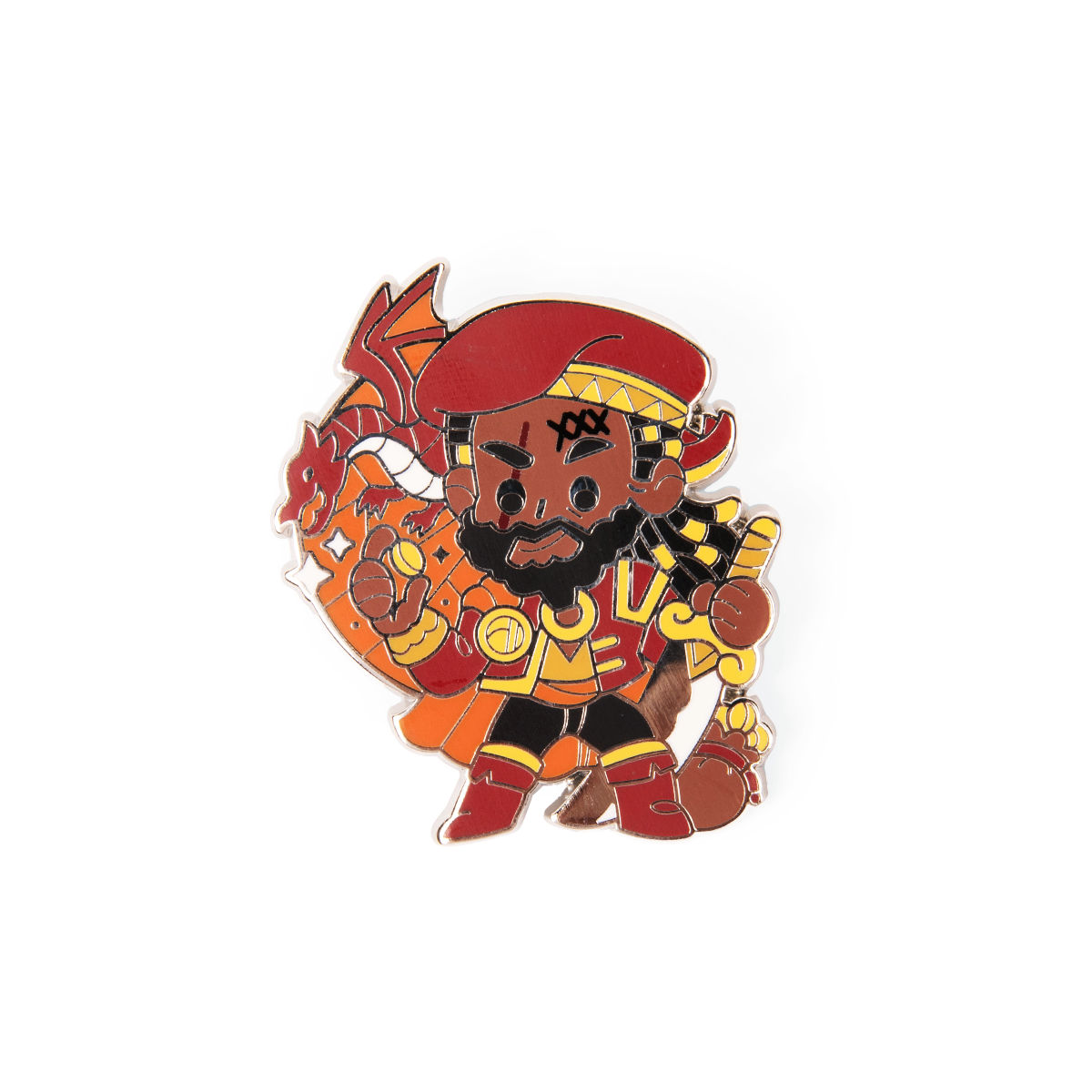 Critical Role Nydas Okiro Chibi Collectible Pin
