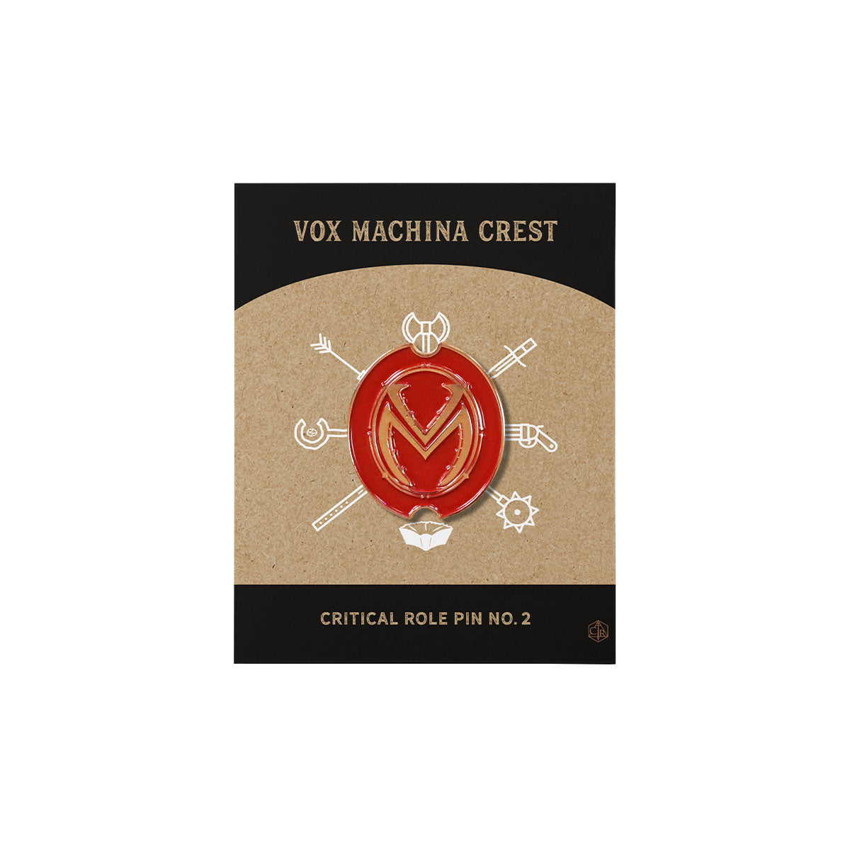 Vox Machina Crest Enamel Pin - Critical Role Collectible