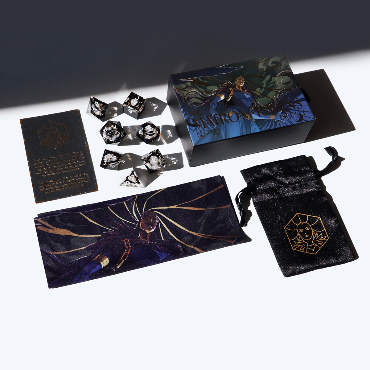 Ravens Dice Set for Tabletop Gaming