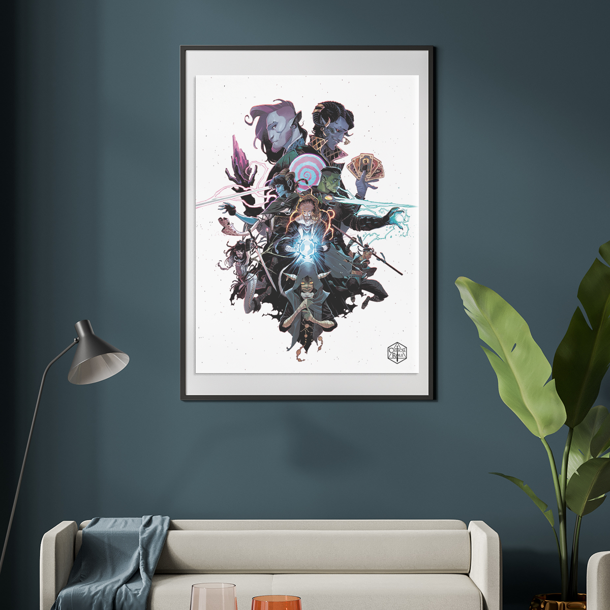 Mighty Nein 50th Episode Limited Art Print by Scalera & Dinisio