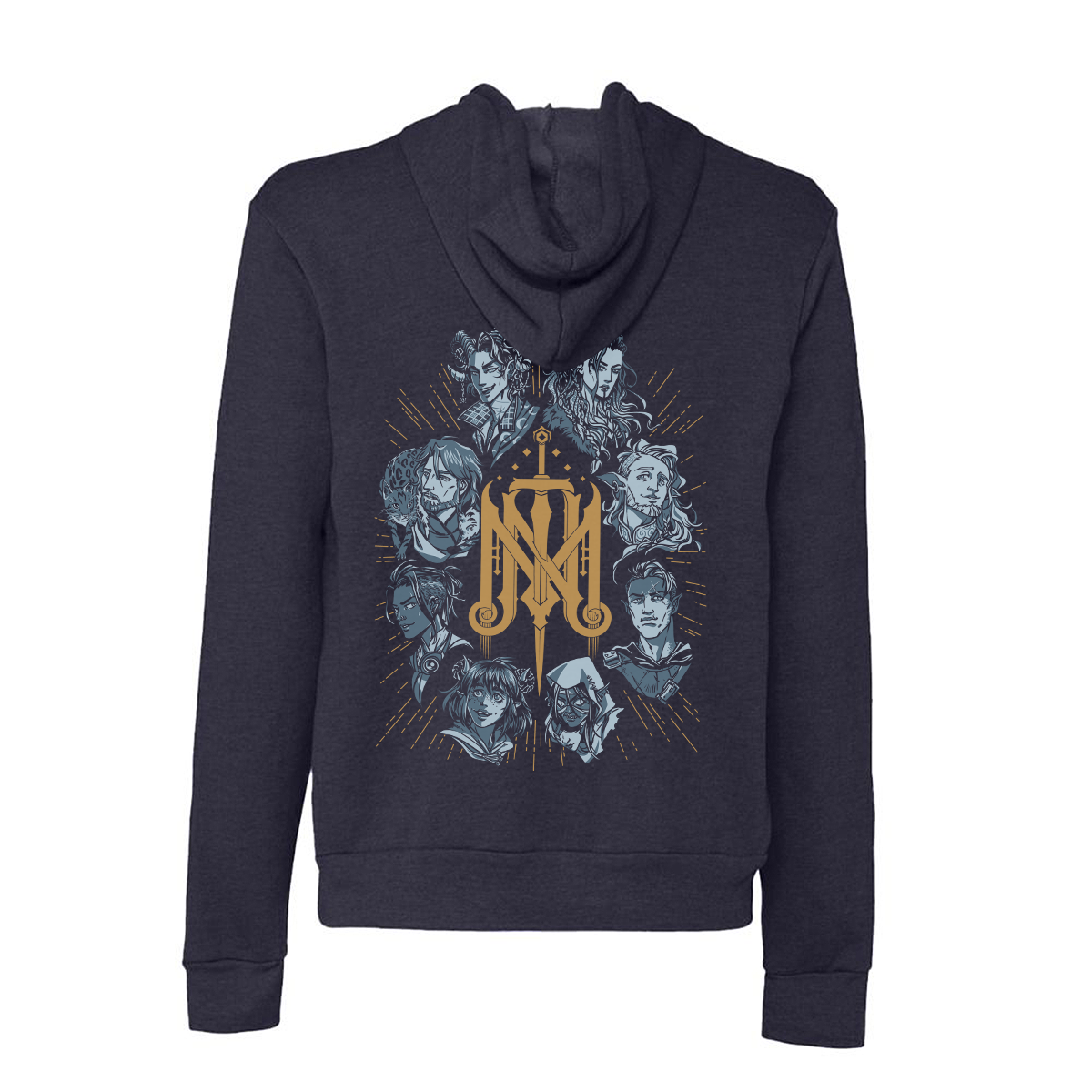 Mighty Nein Themed Hoodie for Fans