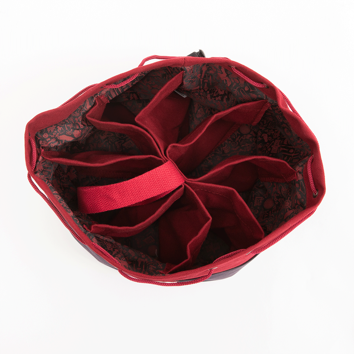 Red Dice Storage Bag for Collectors