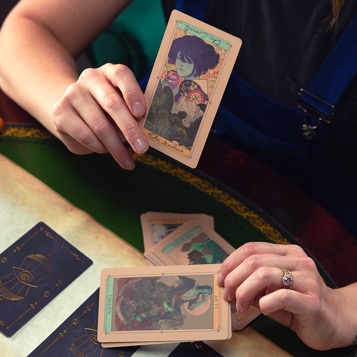 Mollymauk & Jester Oracle of the Moon Tarot Deck Critical