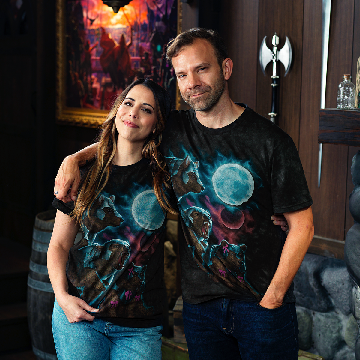 Three Trinket Moon Graphic Tee