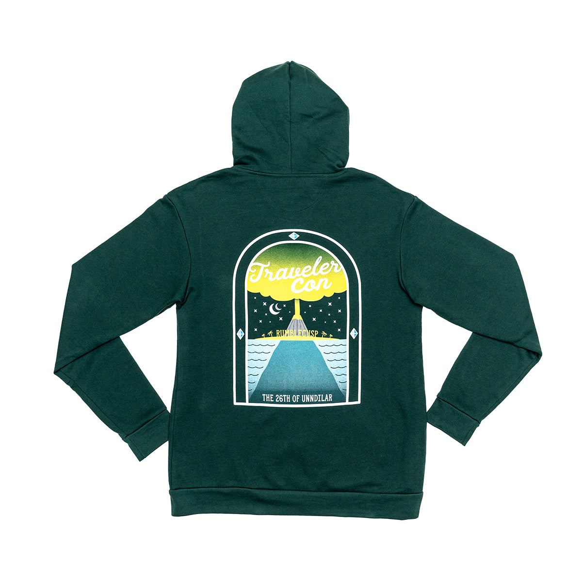 Men's Travel Hoodie with Concealed Pocket