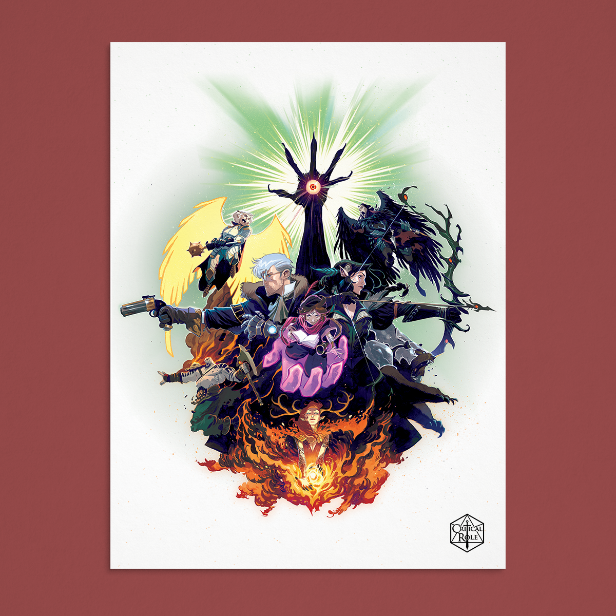 Vox Machina Art Print by Scalera & Dinisio